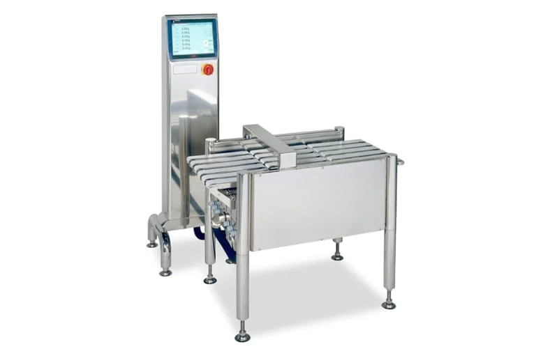 Multi lane Checkweigher heat and control hebel sebagai supplier mesin inspeksi