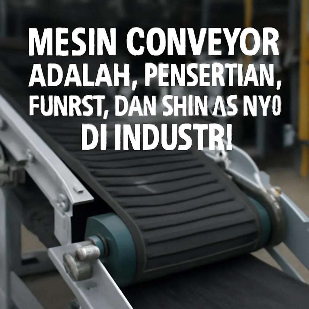 Mesin Conveyor adalah Pengertian Fungsi dan Aplikasinya di Industri
